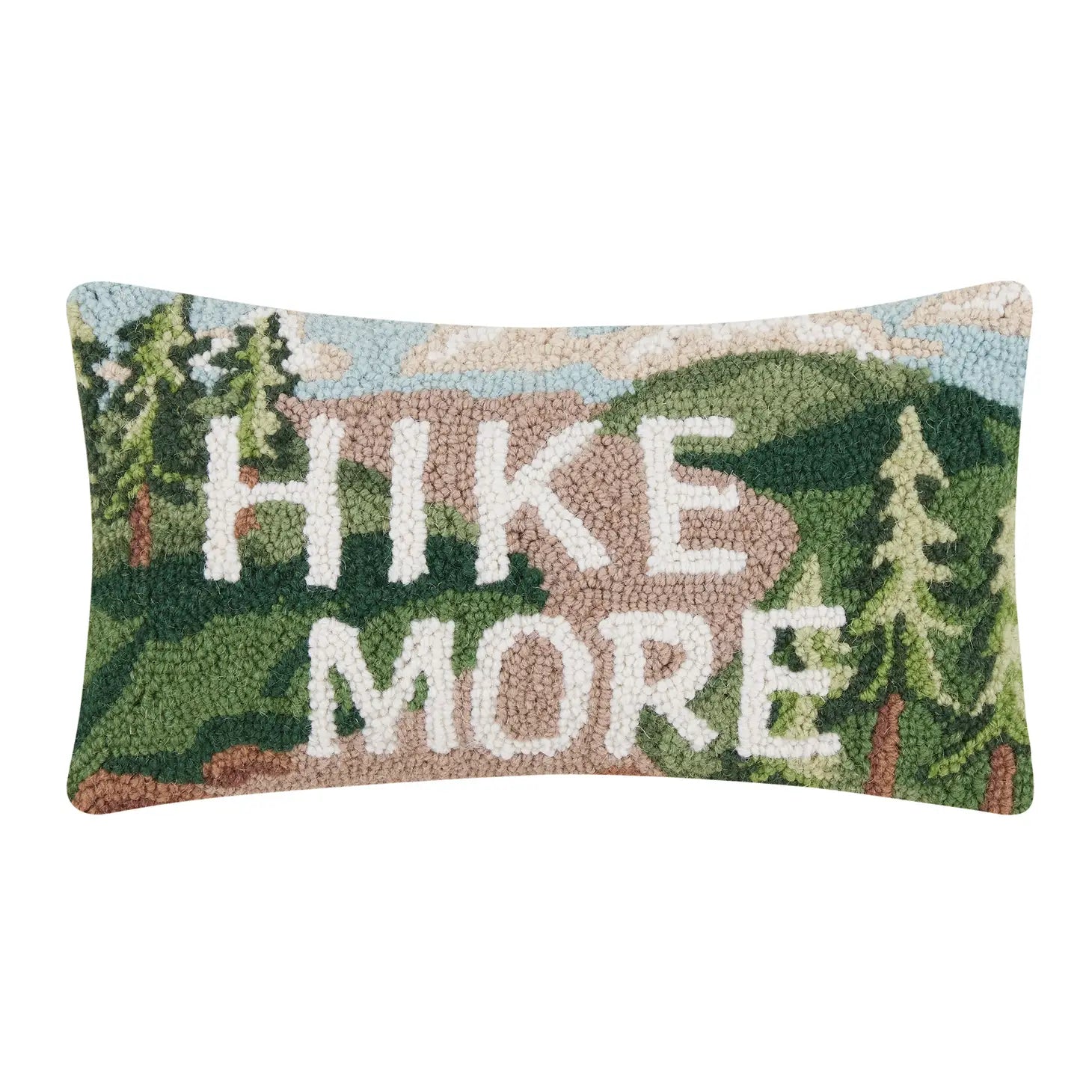 Hike More Pillow 9" x 16"