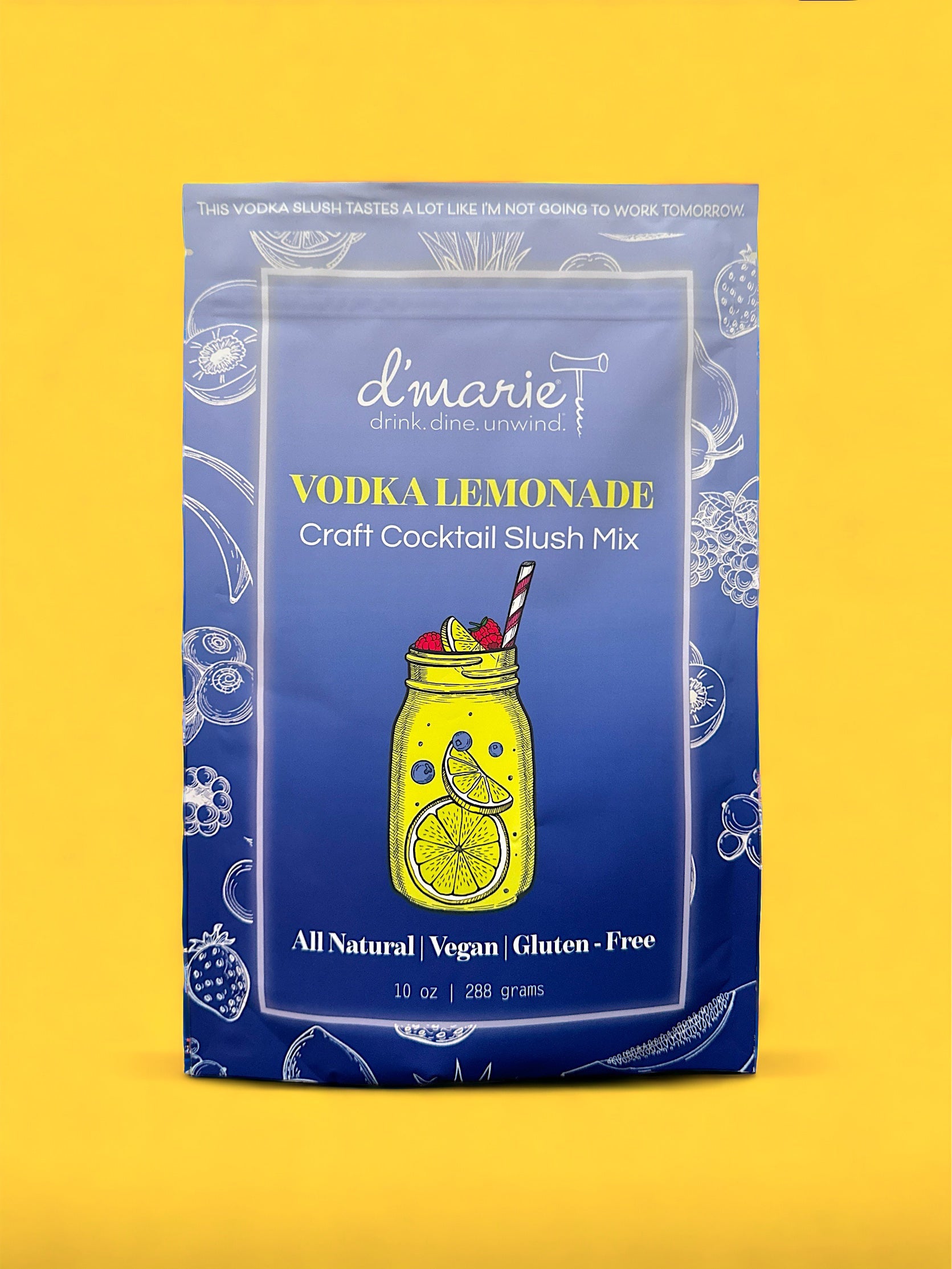 Vodka Lemonade 10 oz Slush Mix