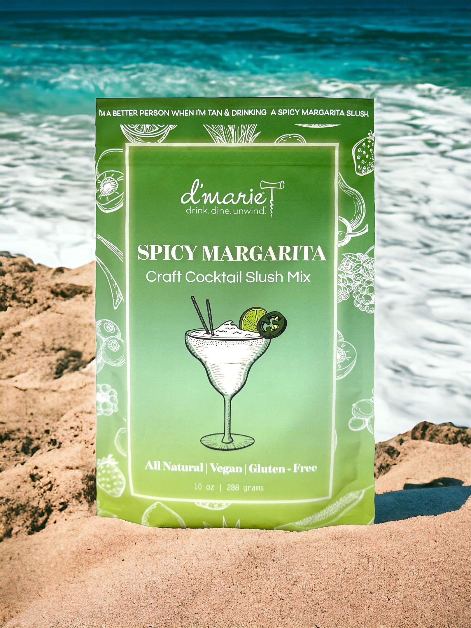 Spicy Margarita 10 oz Slush Mix