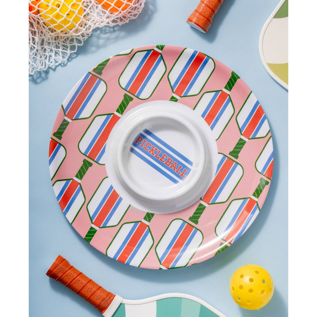 Pickleball Melamine Chip & Dip