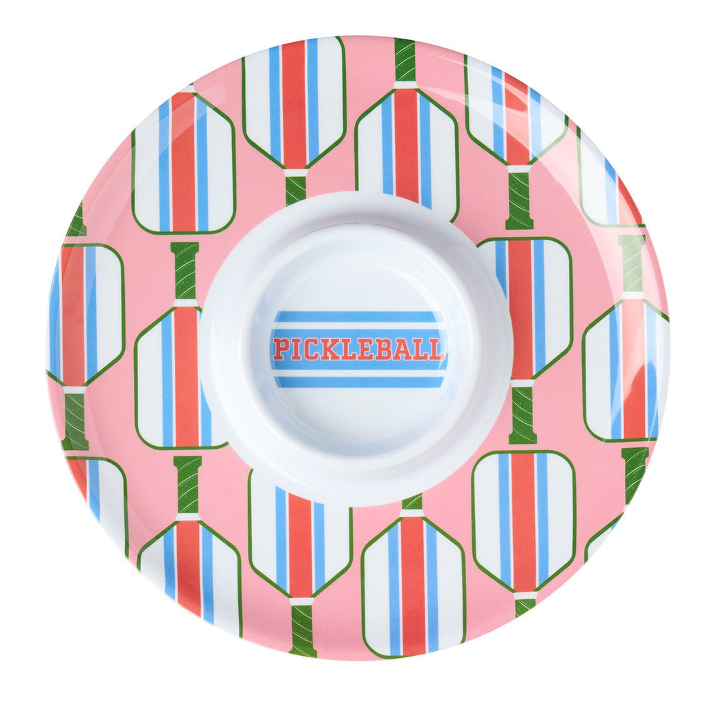 Pickleball Melamine Chip & Dip