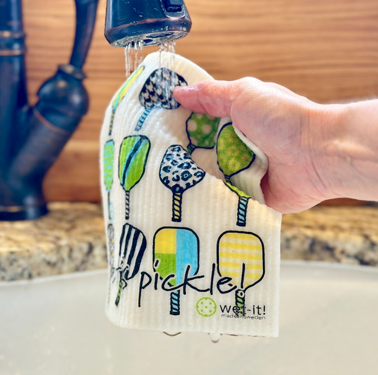 PICKLE PADDLE FUN SWEDISH CLOTH