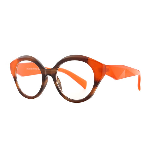 Avery - Brown/Orange (1.25) Blue Light Blockers