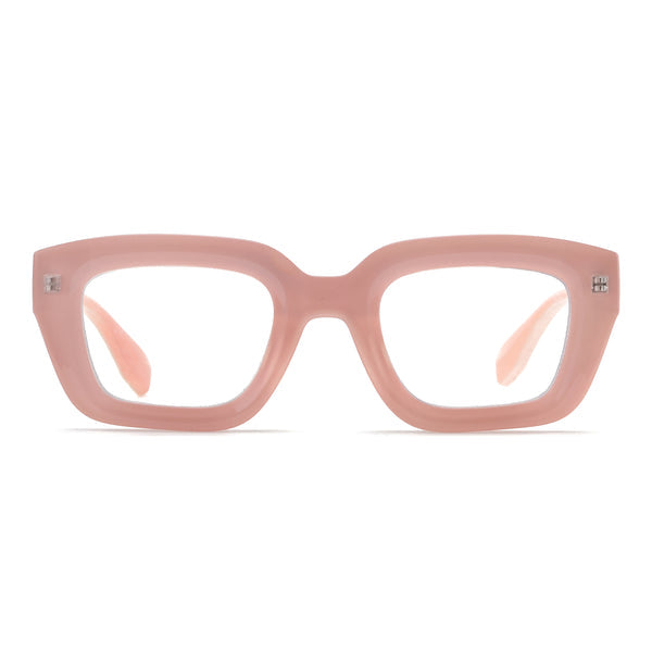 Owen - Transparent Pink (1.50) Blue Light Blockers