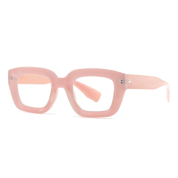 Owen - Transparent Pink (2.00) Blue Light Blockers