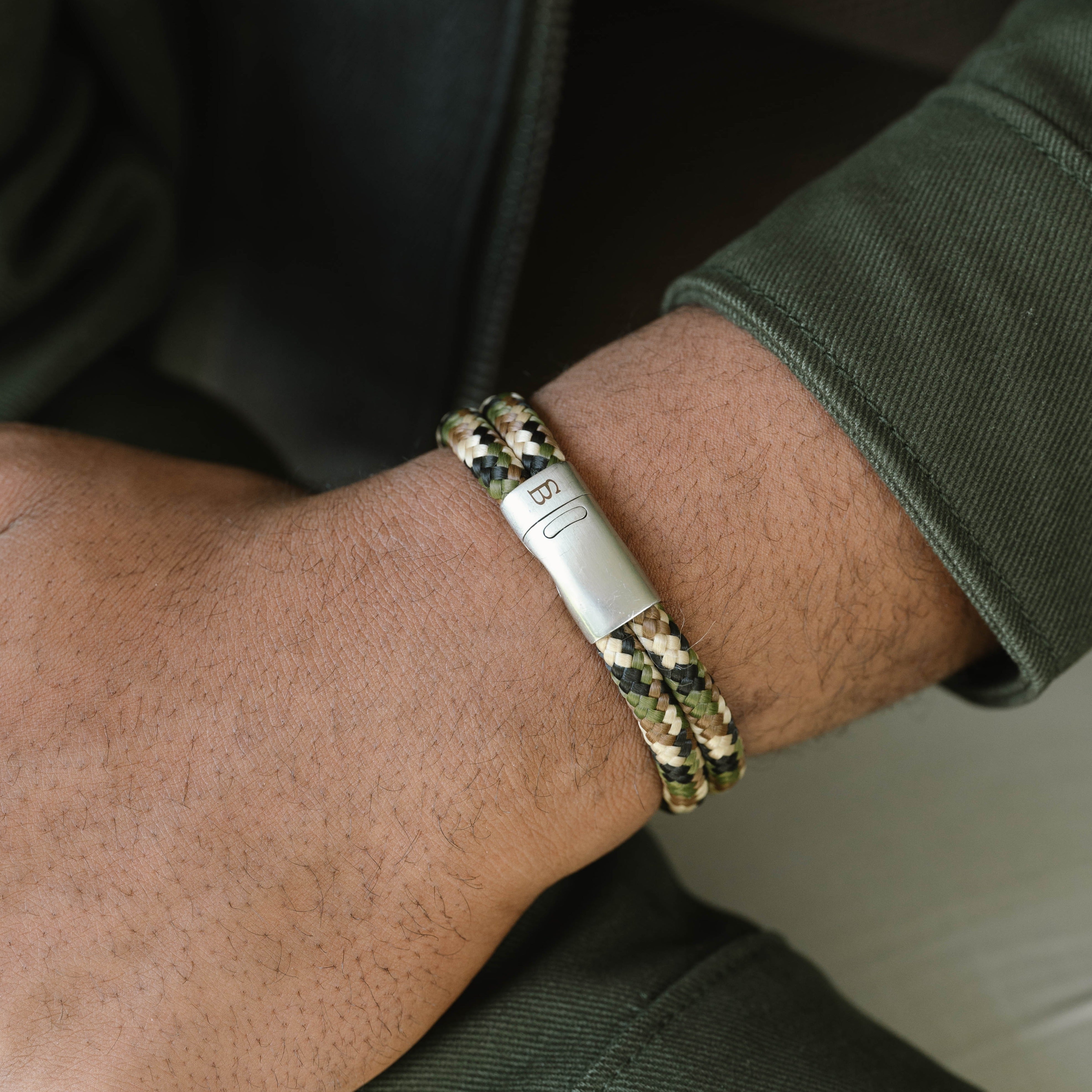 Rope Bracelet Lake - Hunter Camo - Lg
