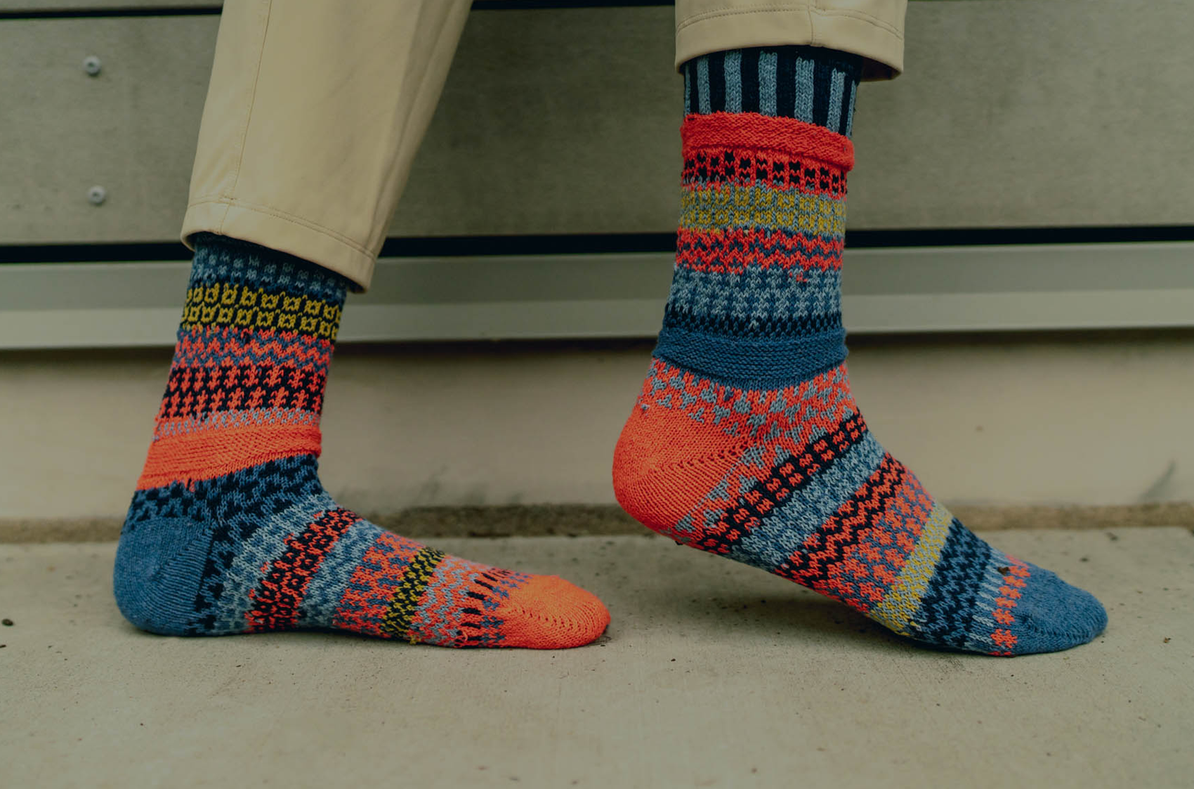Masala Crew Socks - Medium (W: 8-10, M: 7-9)