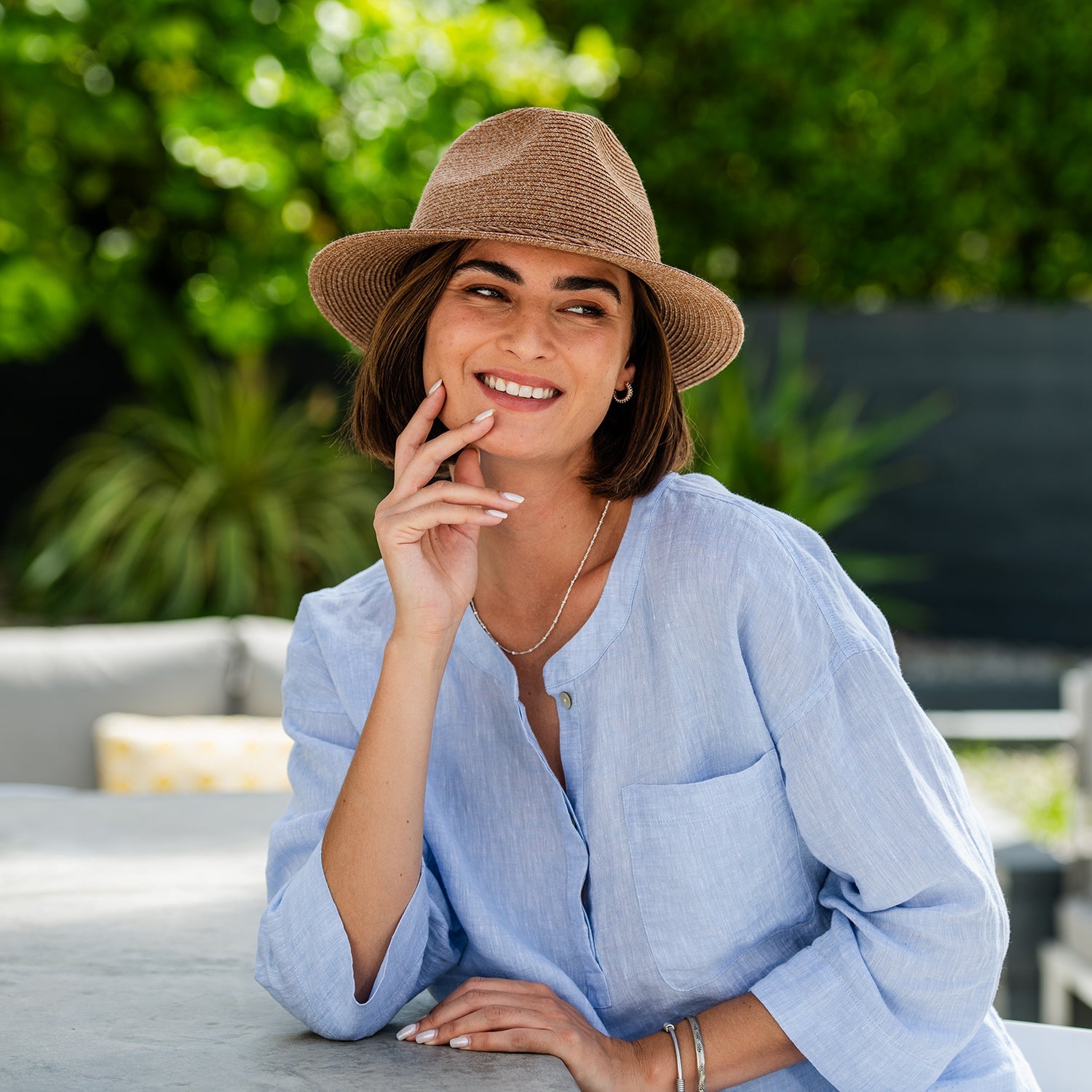 Rio Hat - Cinnamon - Polyester