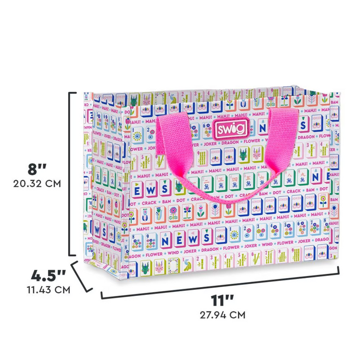 MAHJONG REUSABLE GIFT BAG SMALL