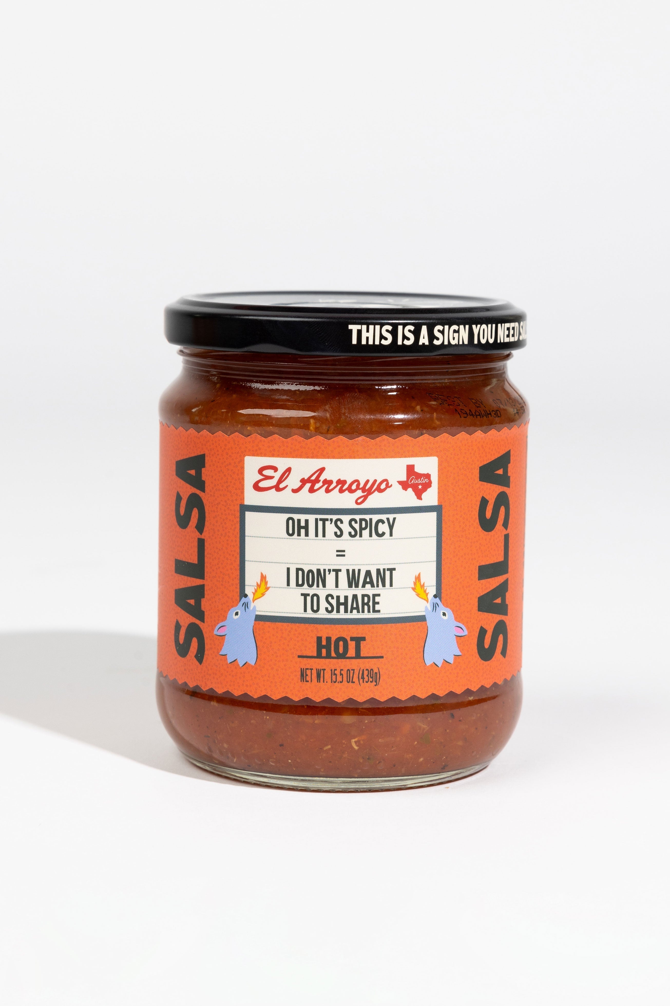 16 oz Salsa Hot