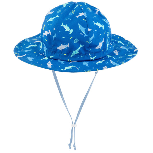 BABY SUN HAT-SHARKS