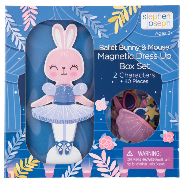MAGNETIC DRESS UP DOLL-BUNNY