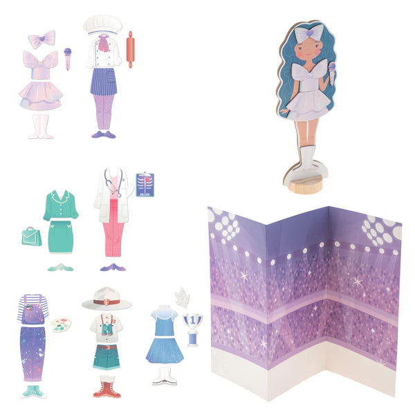 MAGNETIC DRESS UP DOLL-DREAMER