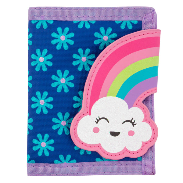 kids wallet- rainbow