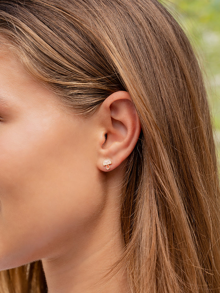 MUSHROOM EARRINGS