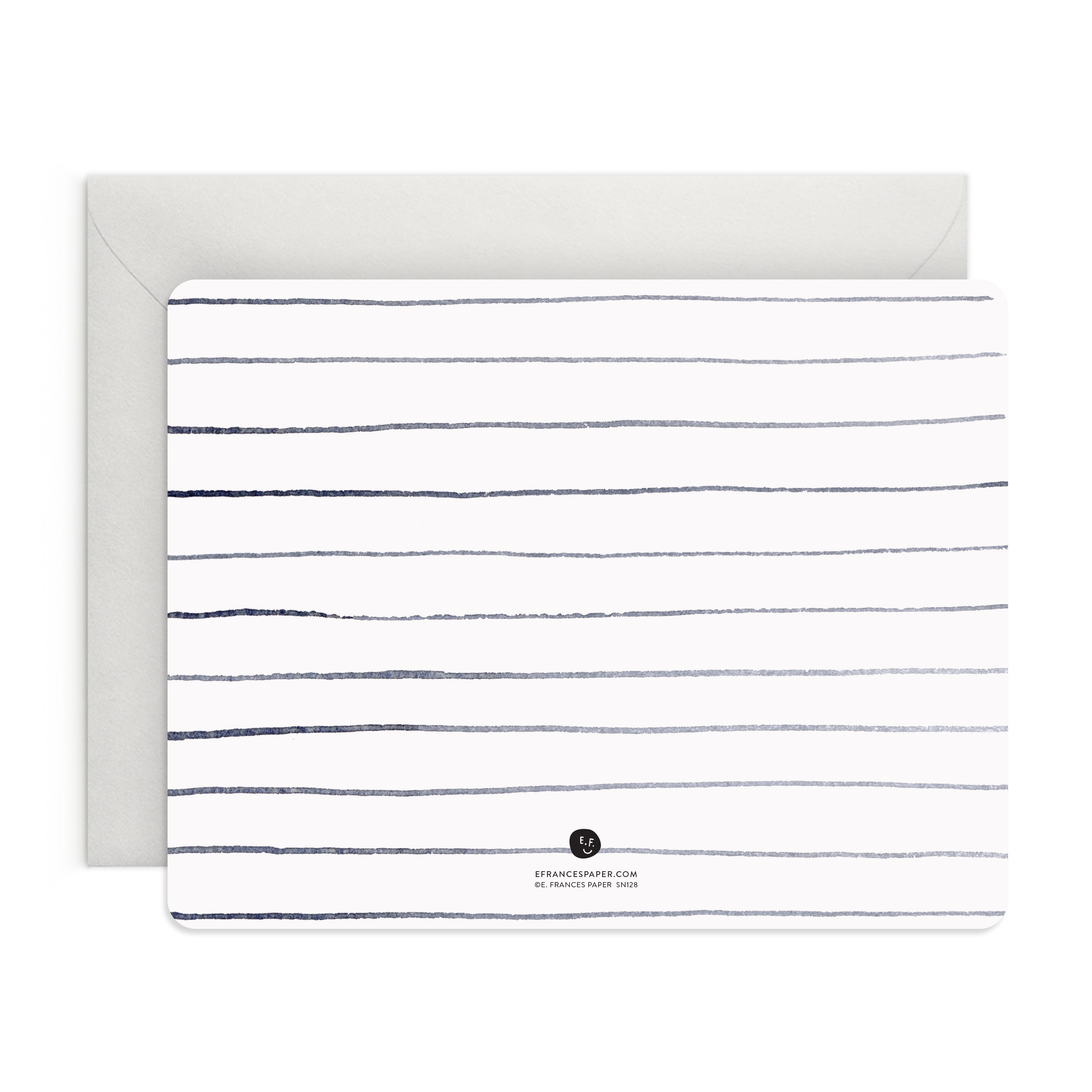 OLD FASHIONED FLAT NOTES-BOXED SET OF 8 NOTECARDS