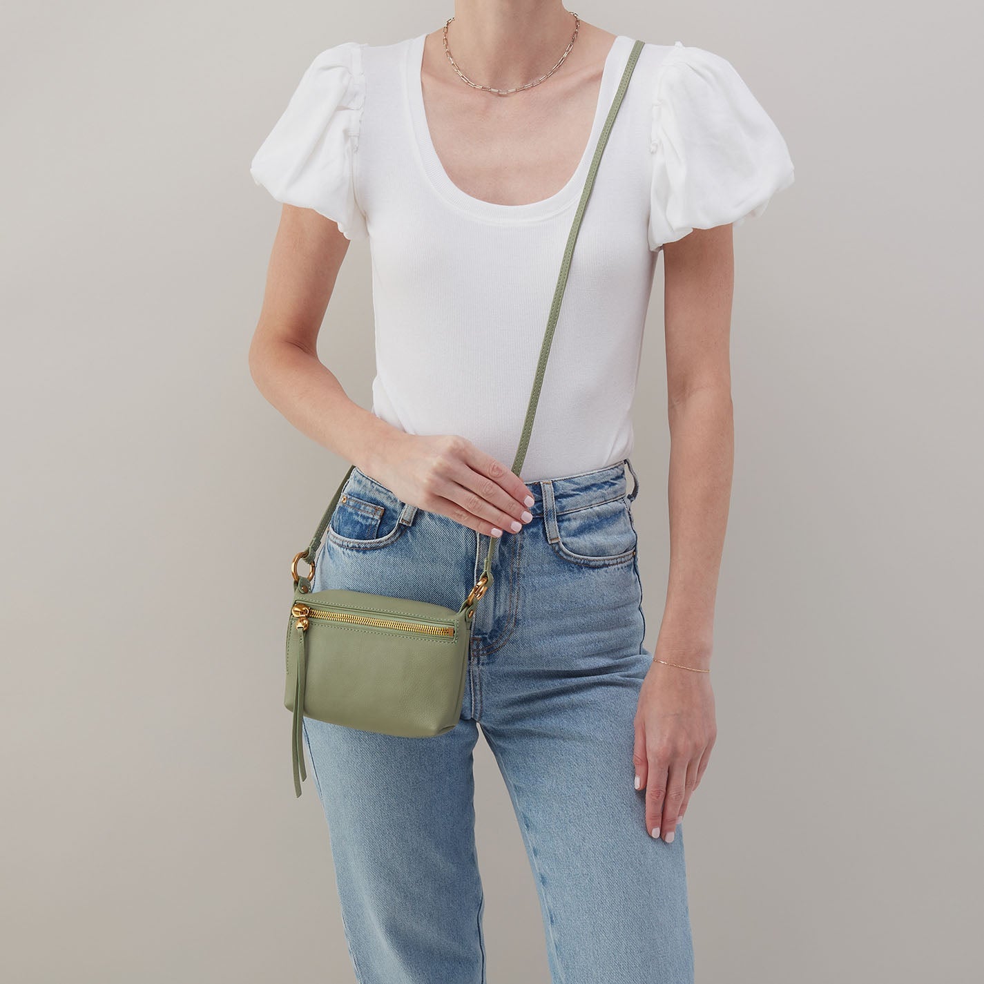 RUN ABOUT CROSSBODY PURSE-WATERCRESS
