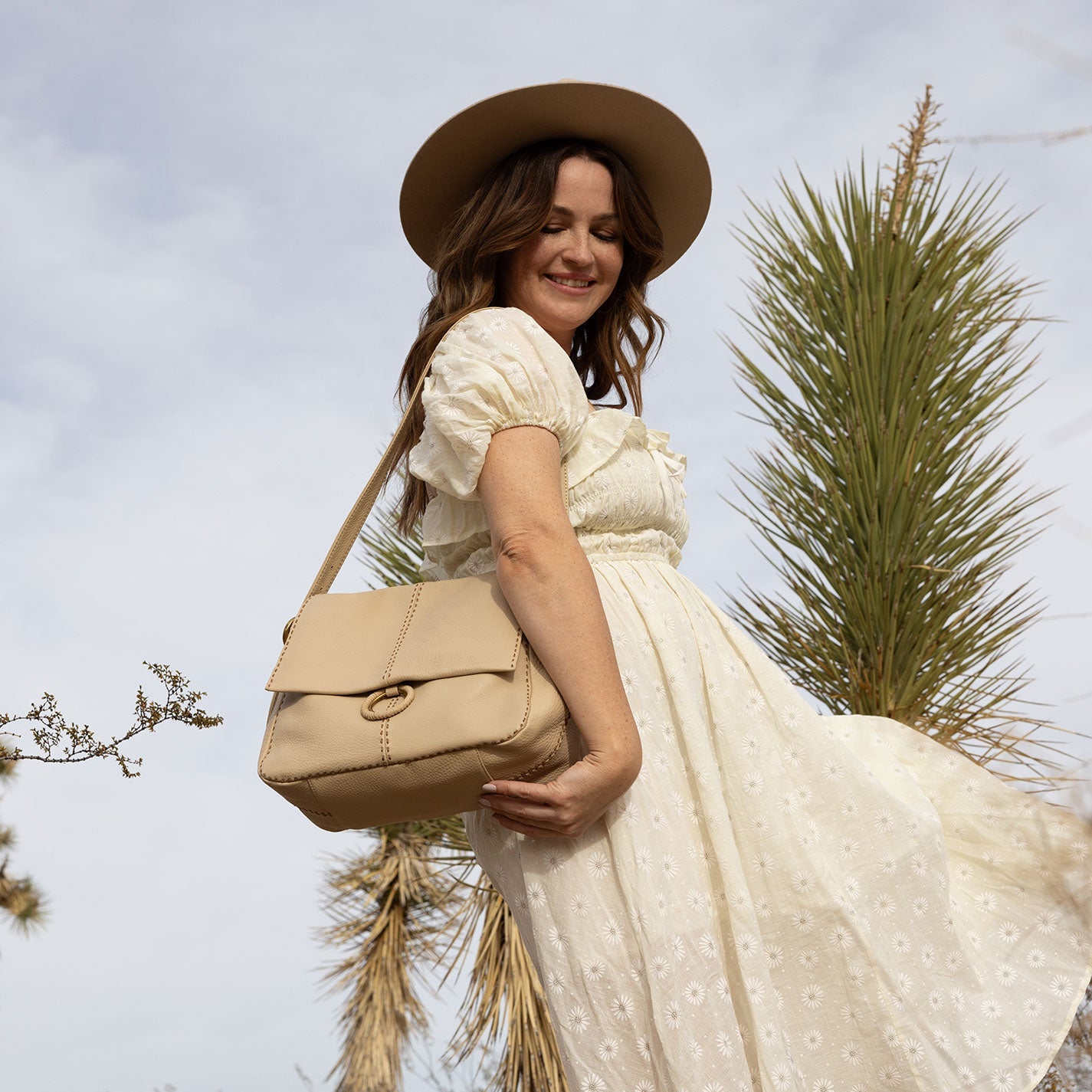 Austin Shoulder Bag - Linen