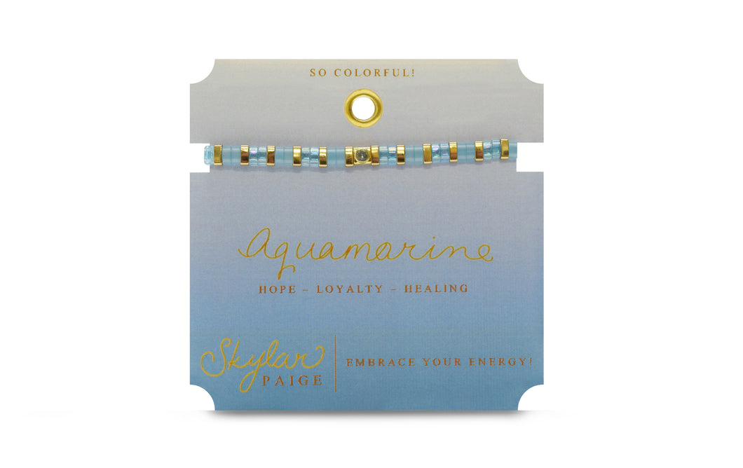 Sentimental Stones - March/Aquamarine