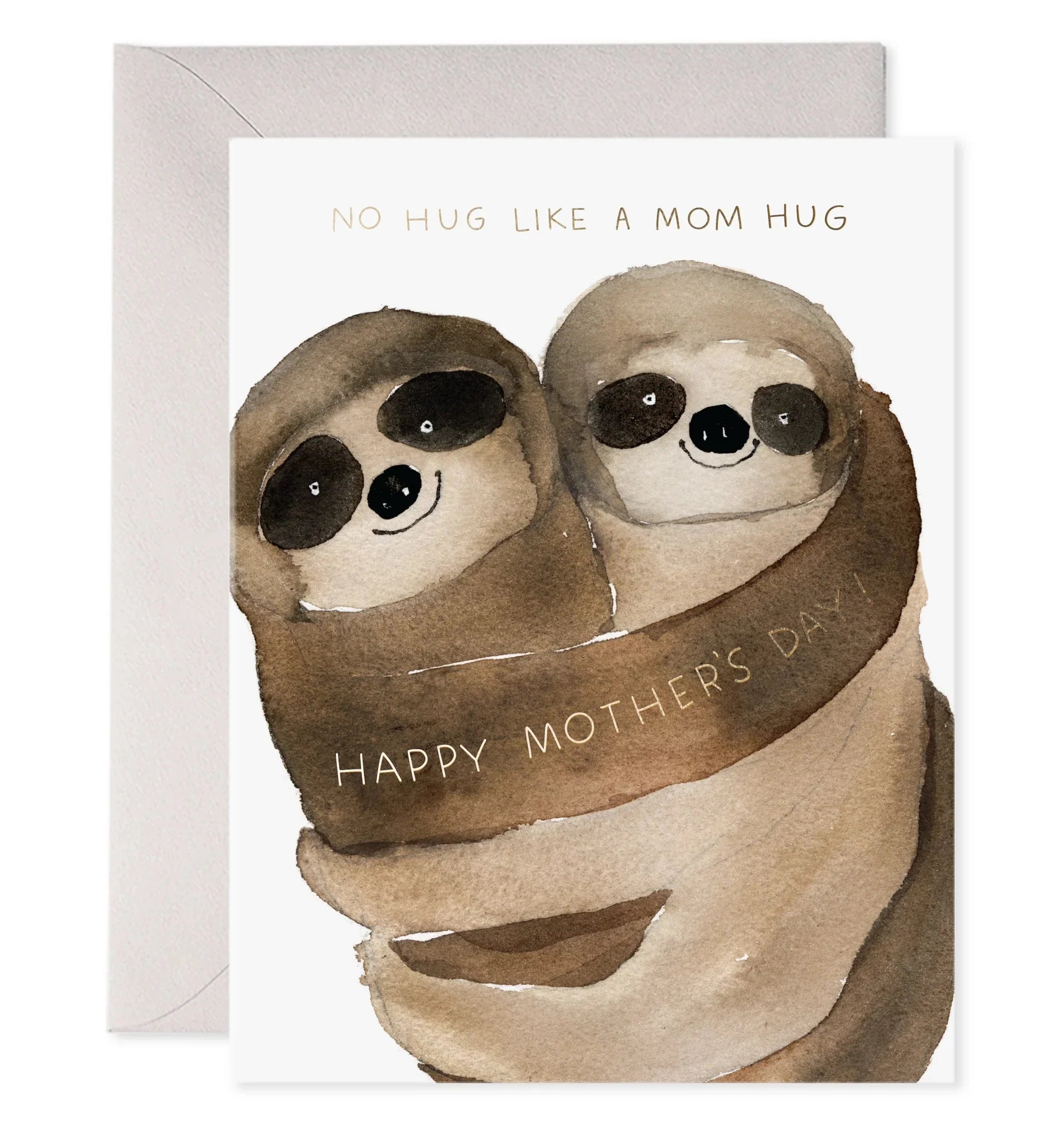 Long Arms Slow Hug Mother's Day Card