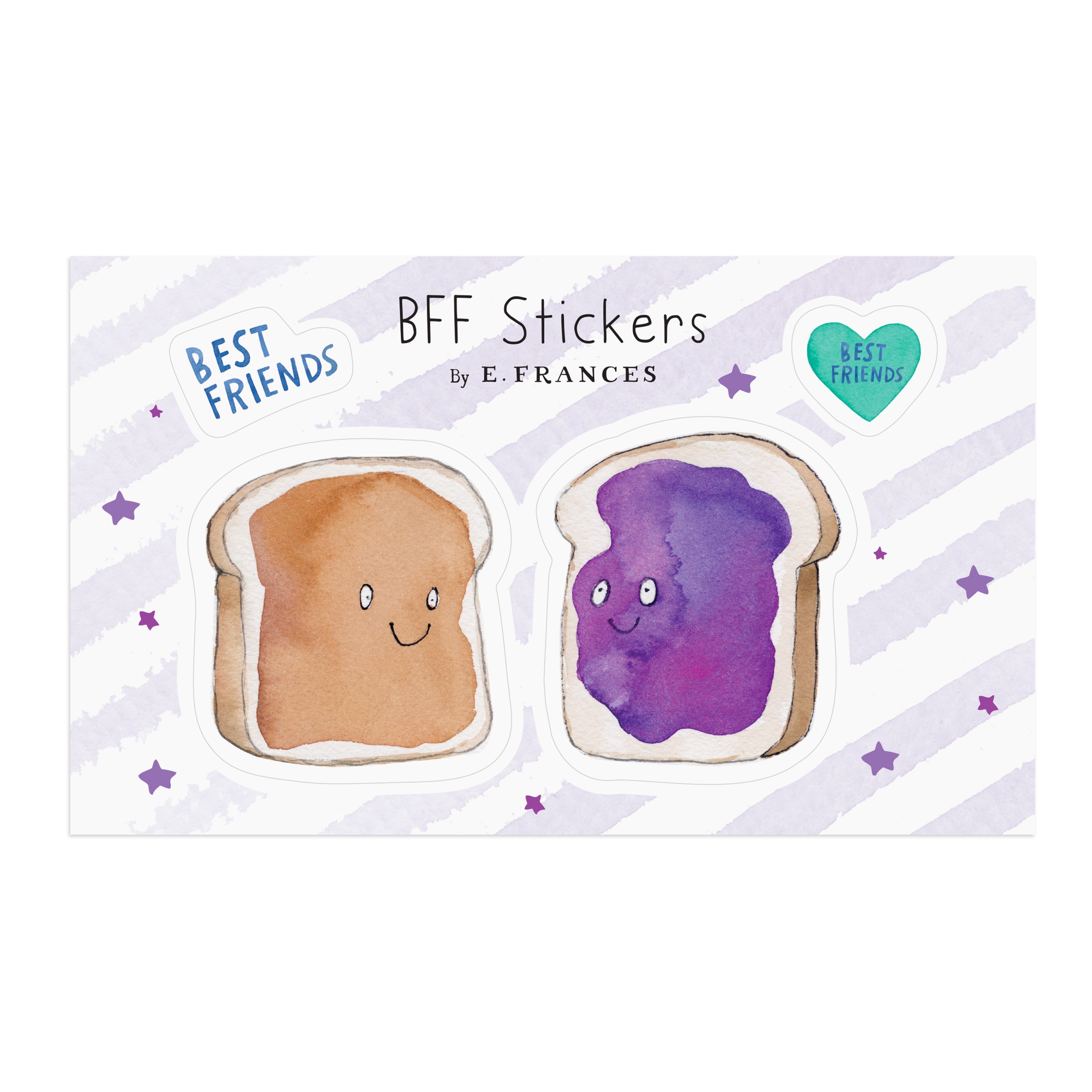 BFF PB&J Sticker Set