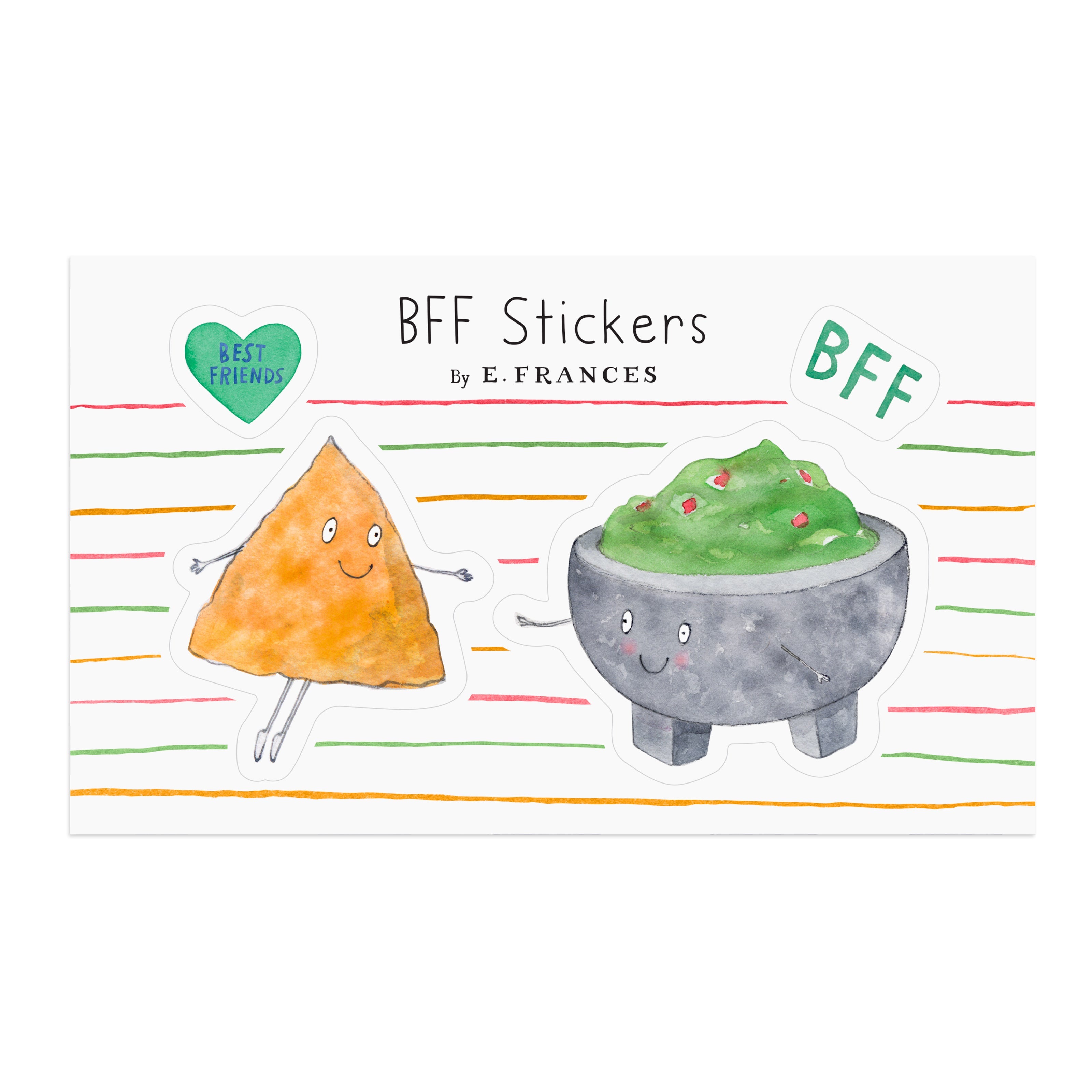 Chip & Guac Sticker Set