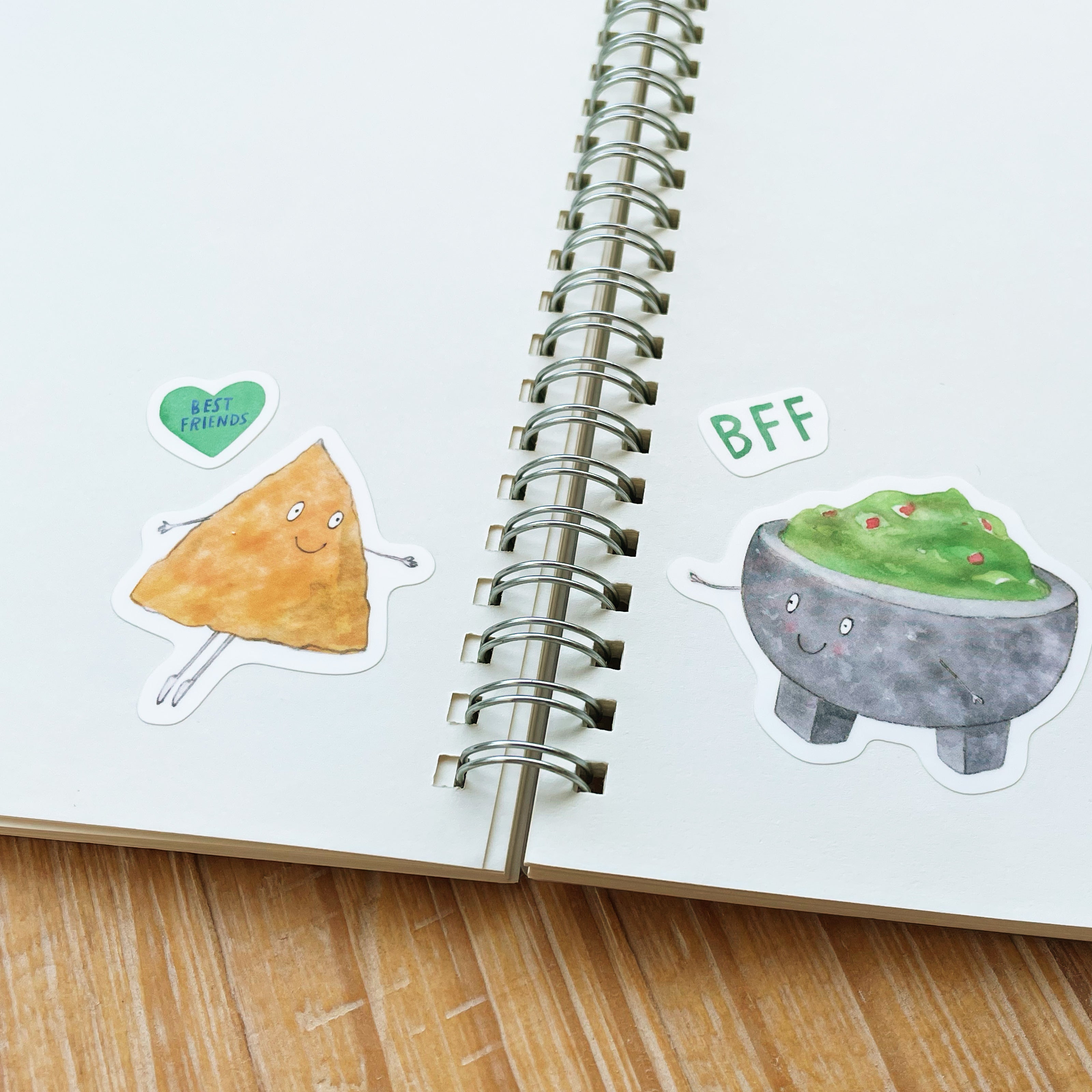 Chip & Guac Sticker Set