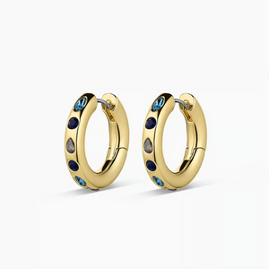 Nova Hoops Gold / Blue Mix
