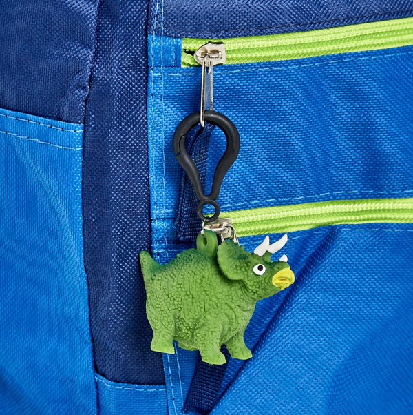GLITTEROSAUROUS SURPRISE SQUEEZE DINOSAUR WITH CLIP ON FOR BACKPACK