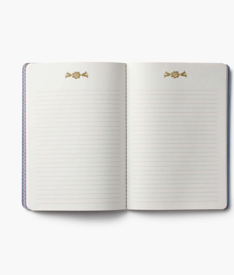 Metallic Gold Accent Notebooks - Assorted (set of 3)