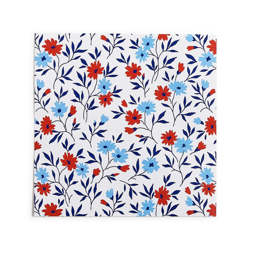 BLOOM 3-PLY PAPER COCKTAIL NAPKIN-QTY 30