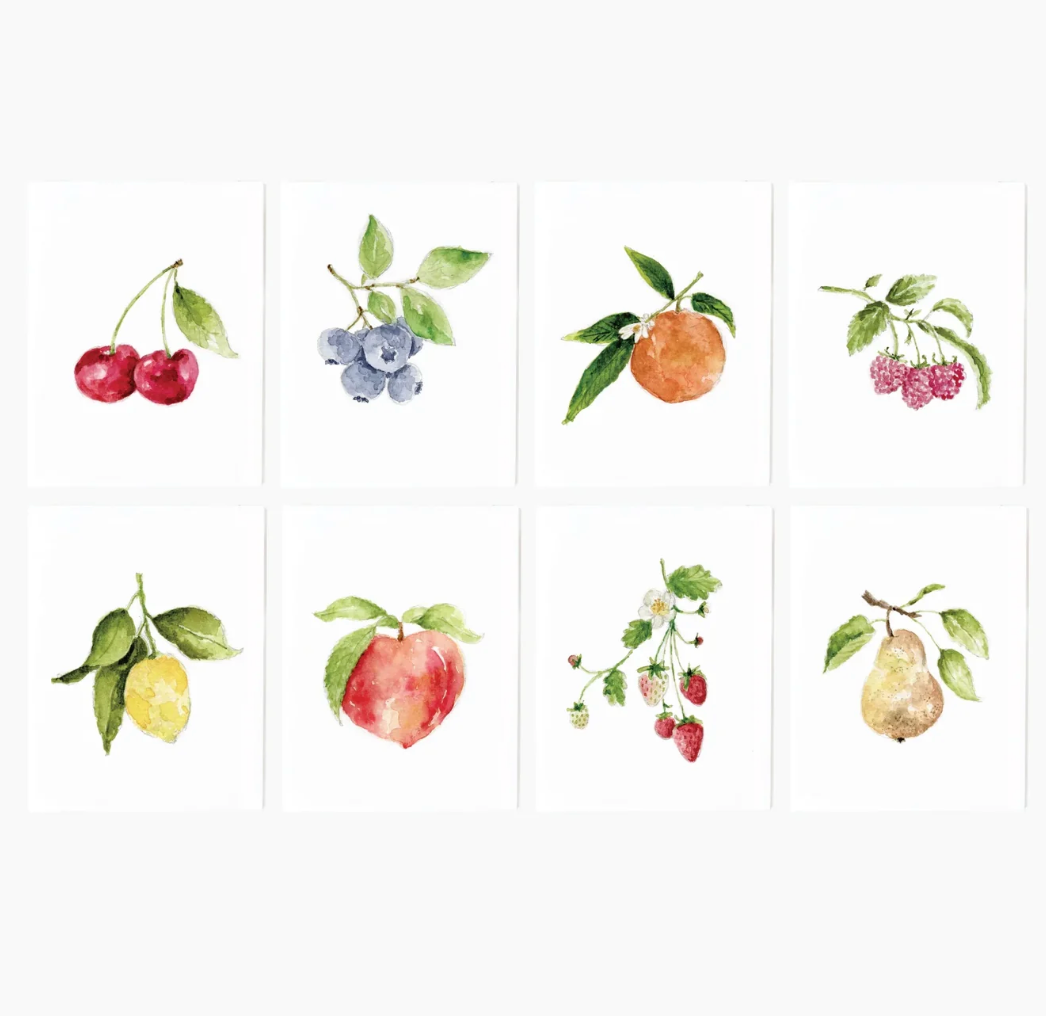 Fruit Assorted Notecard Set