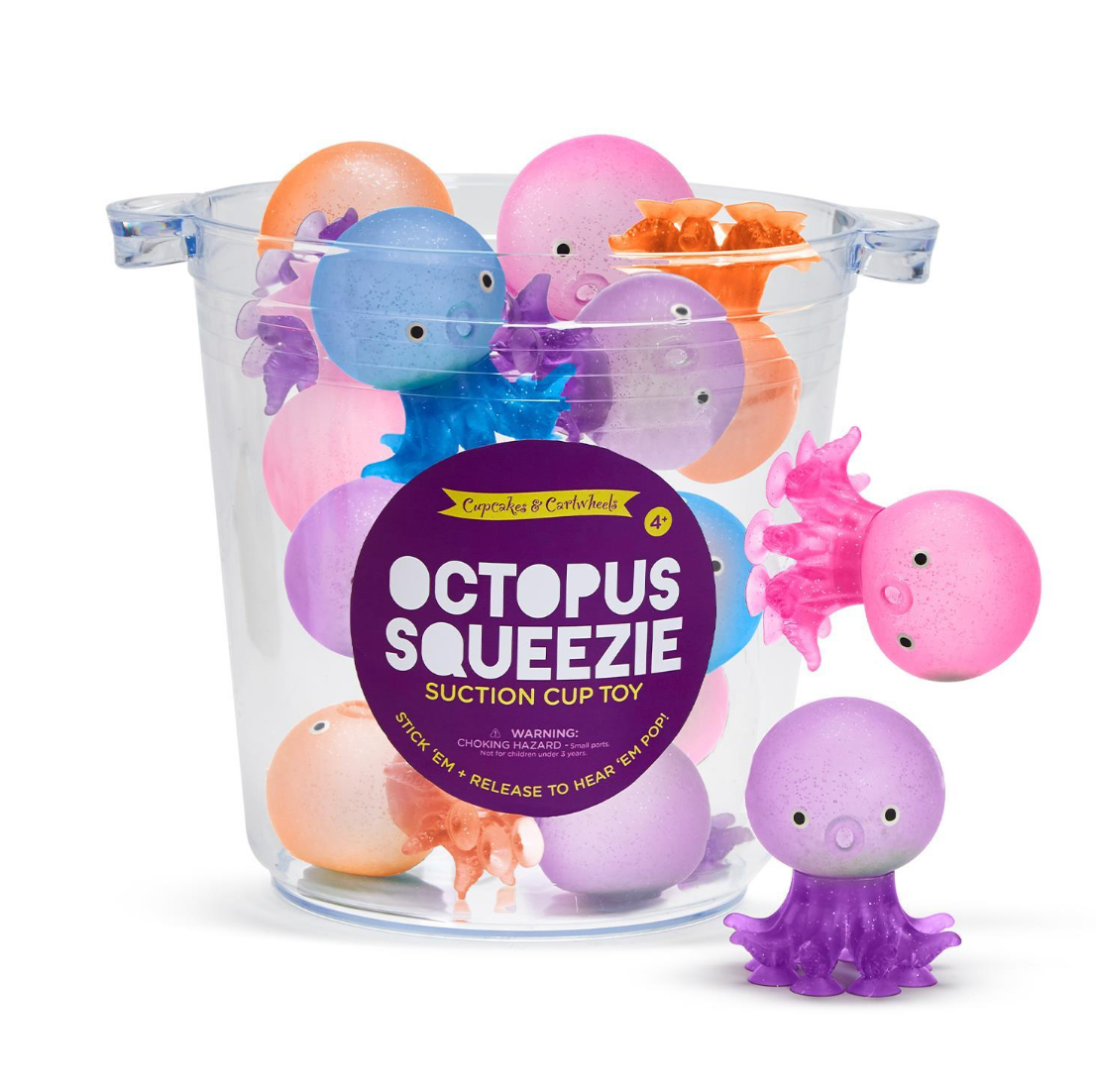 Octopus Squishy Toy - Multi Colors
