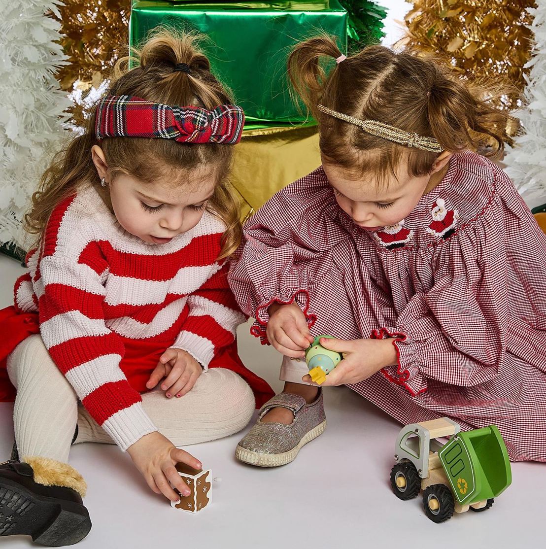 WOODEN WIND UP HOLIDAY SPINNING TOY-ASSORTED