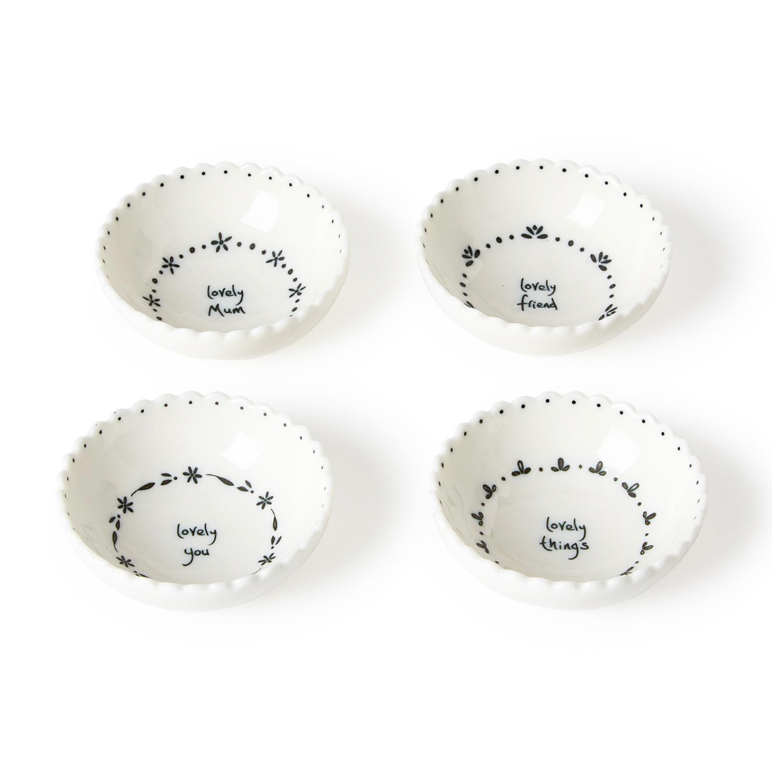 Small Scallop Trinket Bowl - Assorted Designs