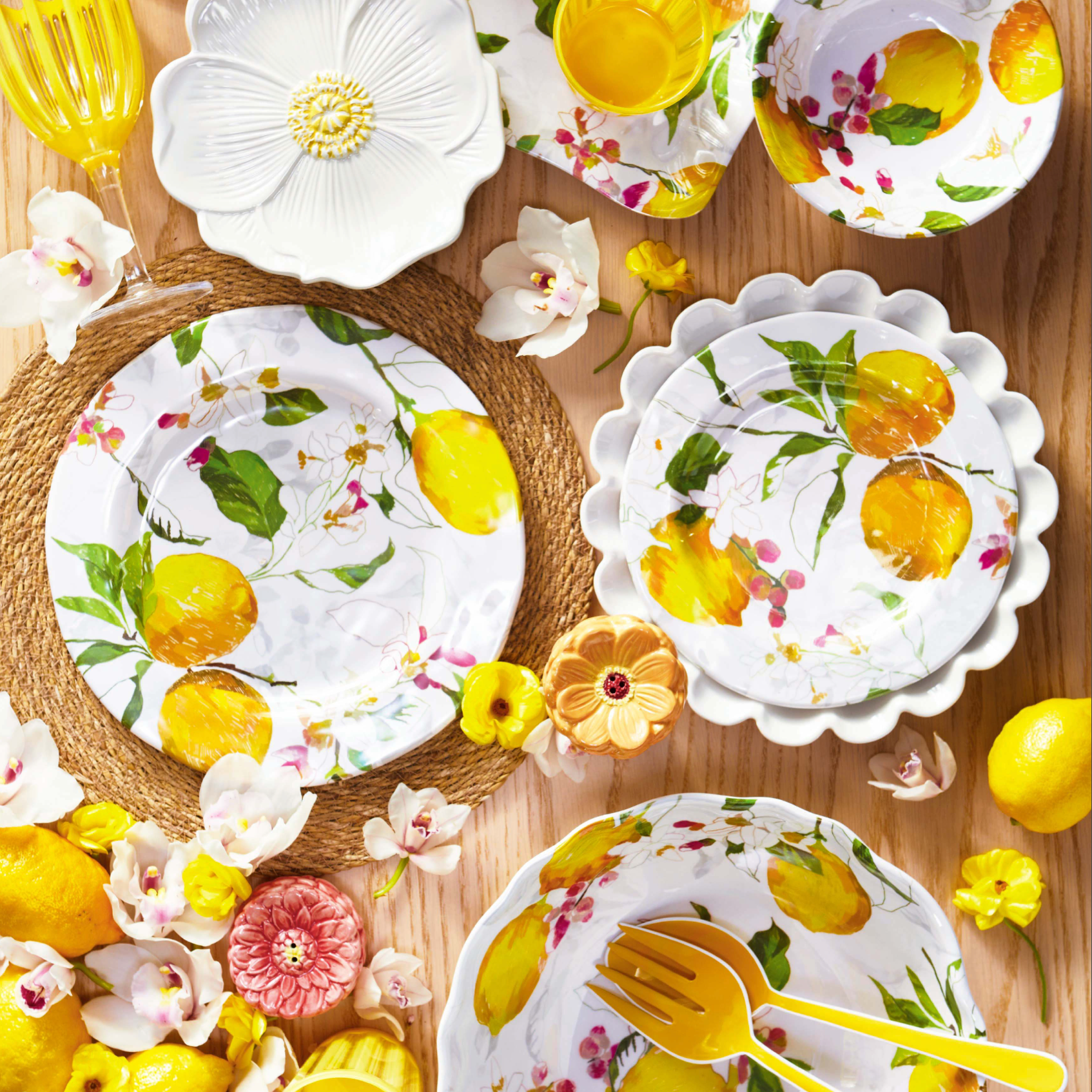 Flower Bucket w/Handles