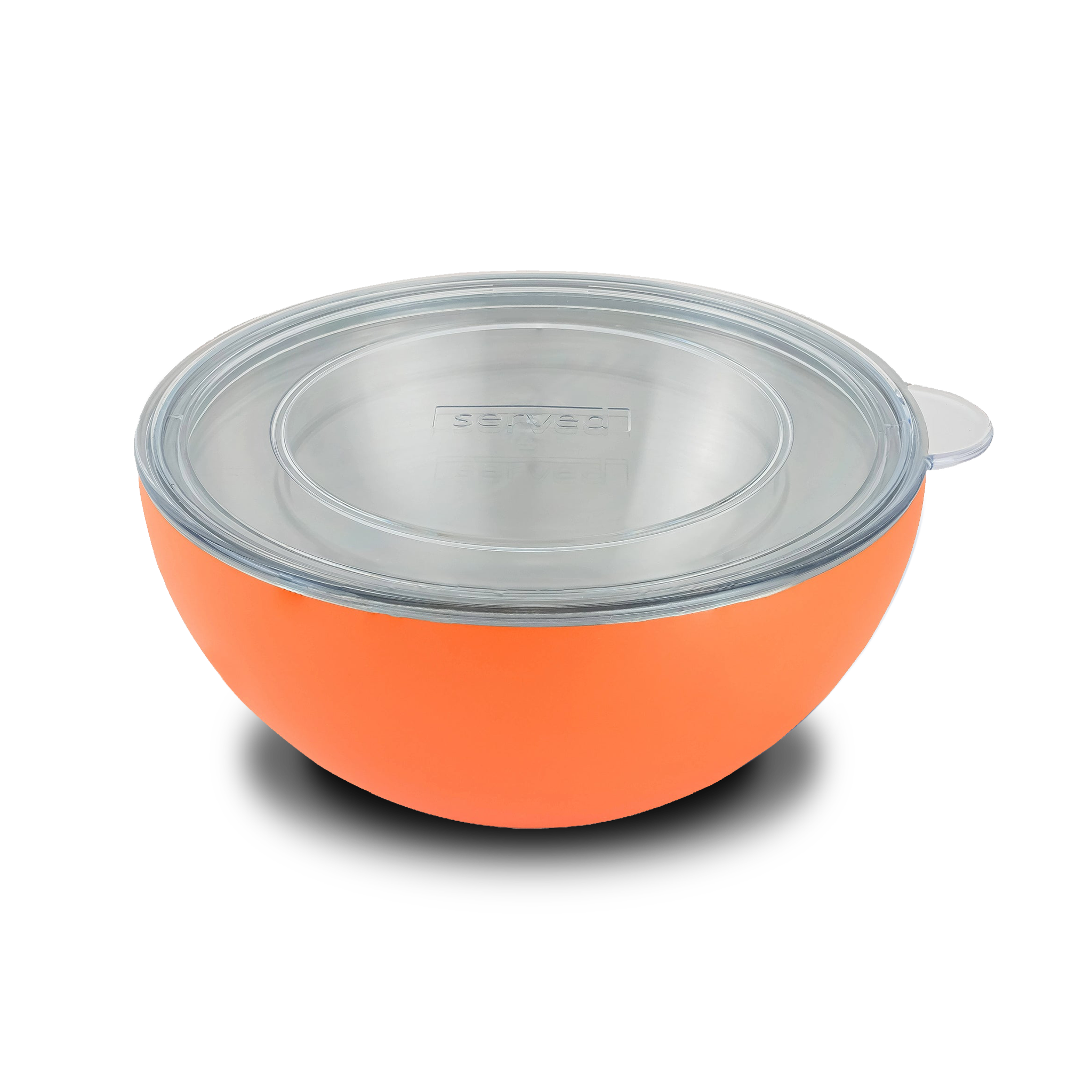 Serving Bowl (3 Q) Tangerine