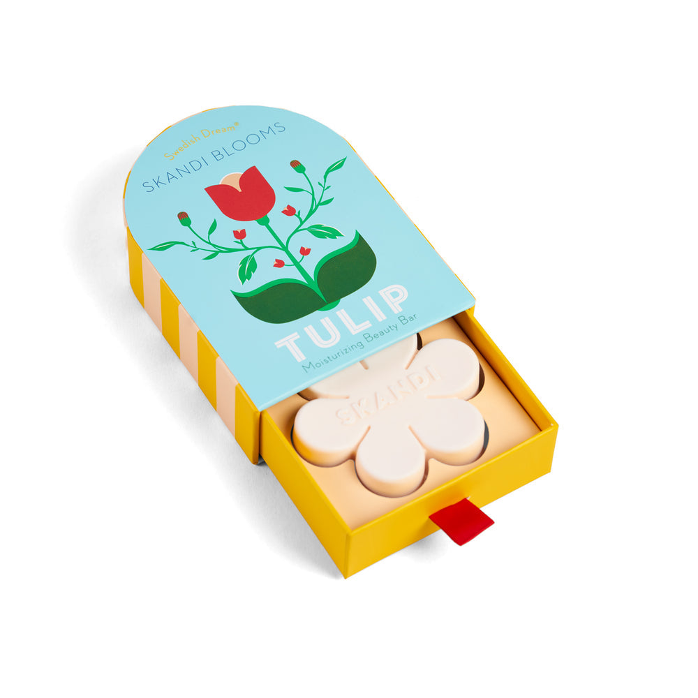SKANDI TULIP SOAP-MOISTURIZING BEAUTY BAR