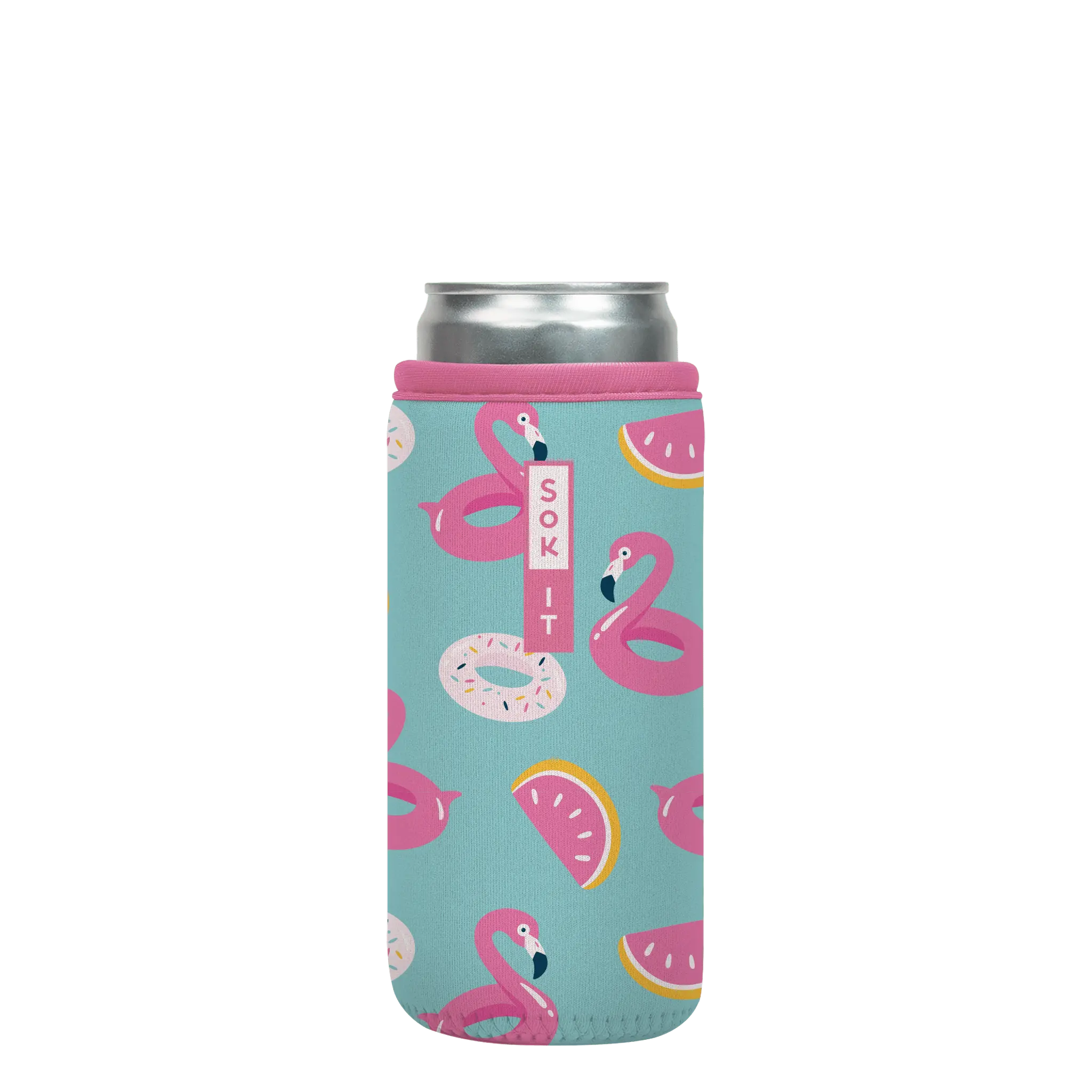 CanSok-Poolside Perfection 12 oz Slim