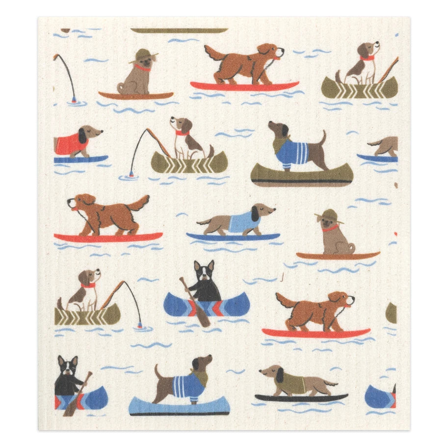 SWEDISH DISH CLOTH-LAKE DOGS