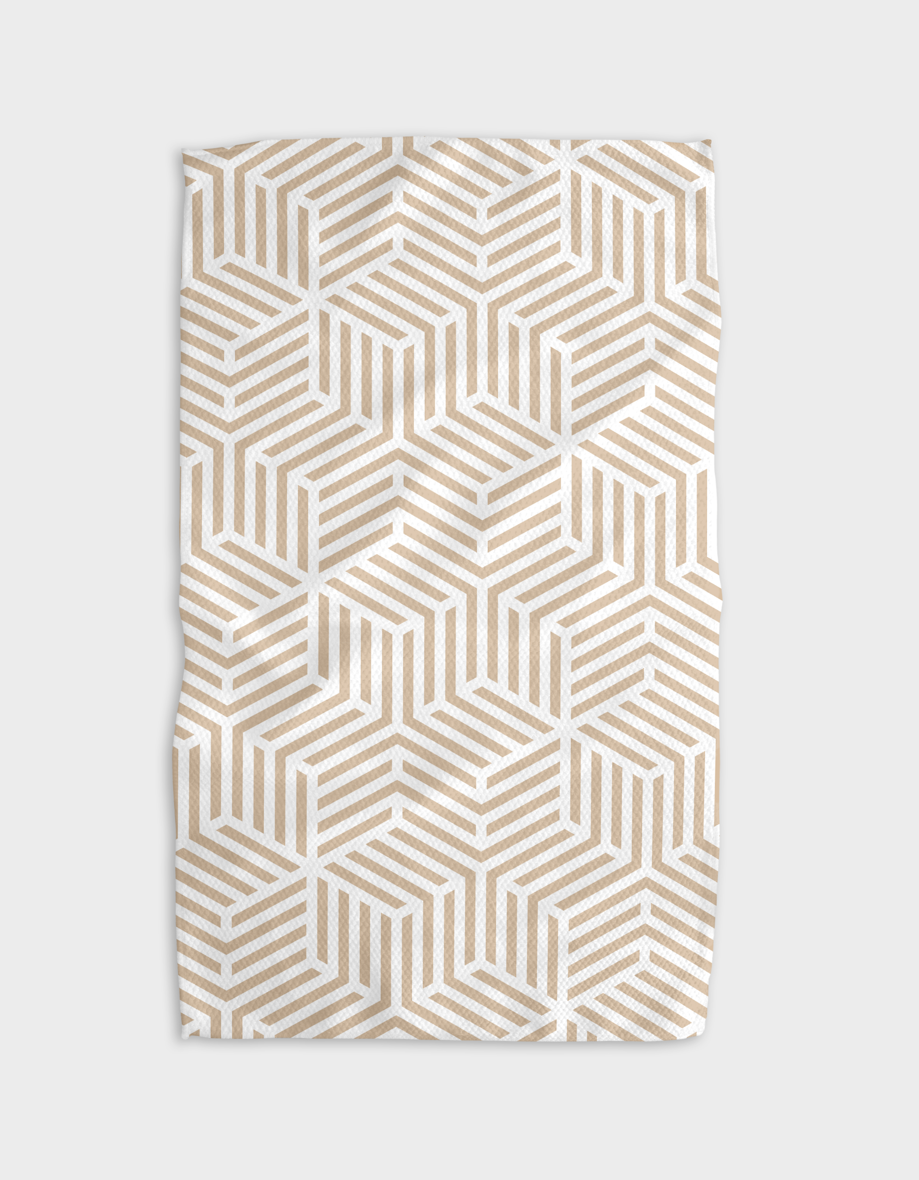 Tea Towel - Stacked Cubes