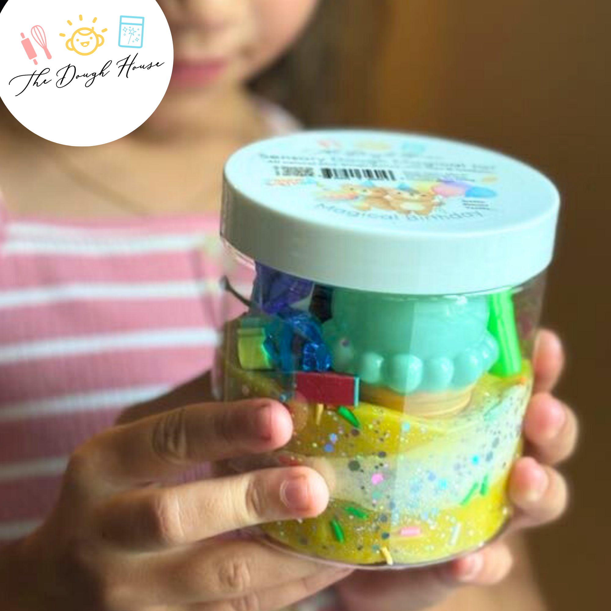 Large Magical Jars: Birthday, Dough
