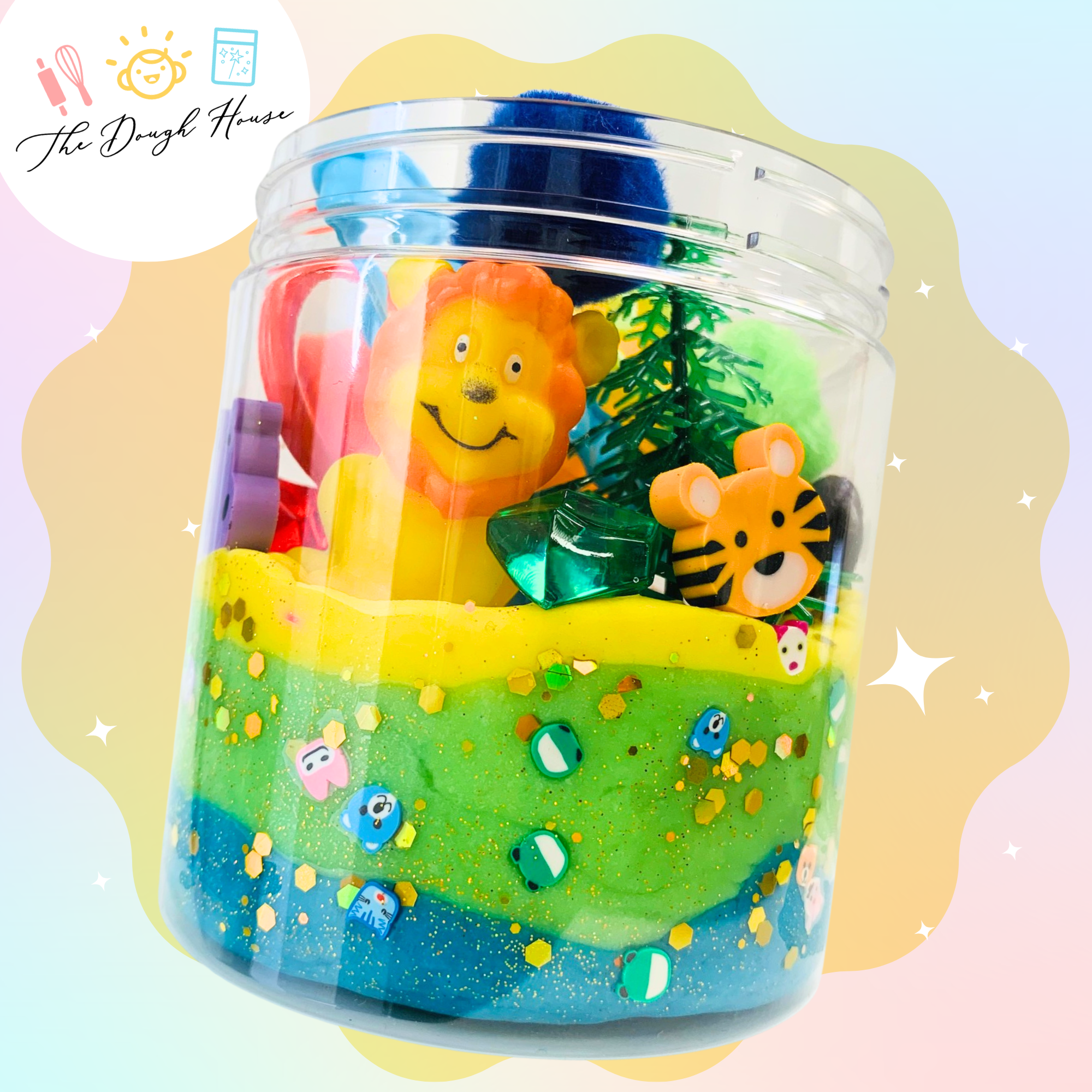 Large Magical Jars: Zoo, Dough