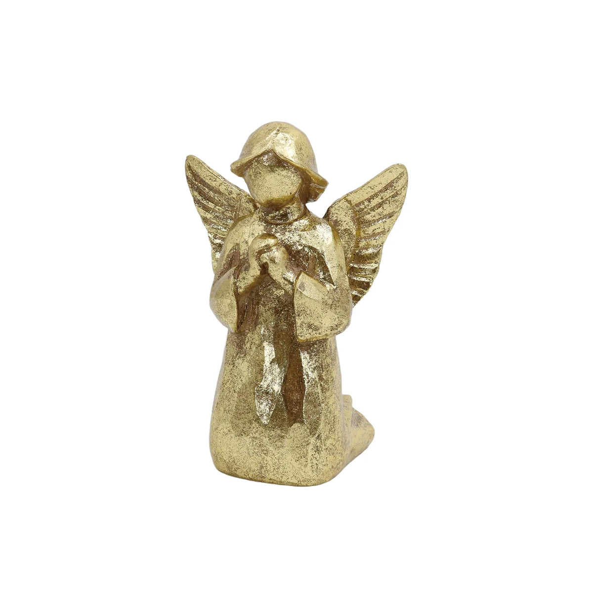 Resin Gold Angel Figurine