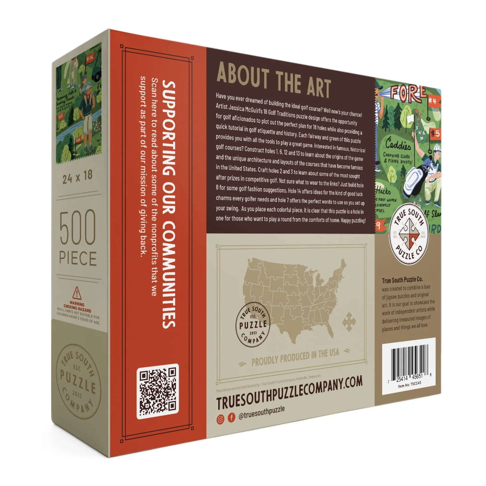 18 Golf Traditions 500 pc Puzzle