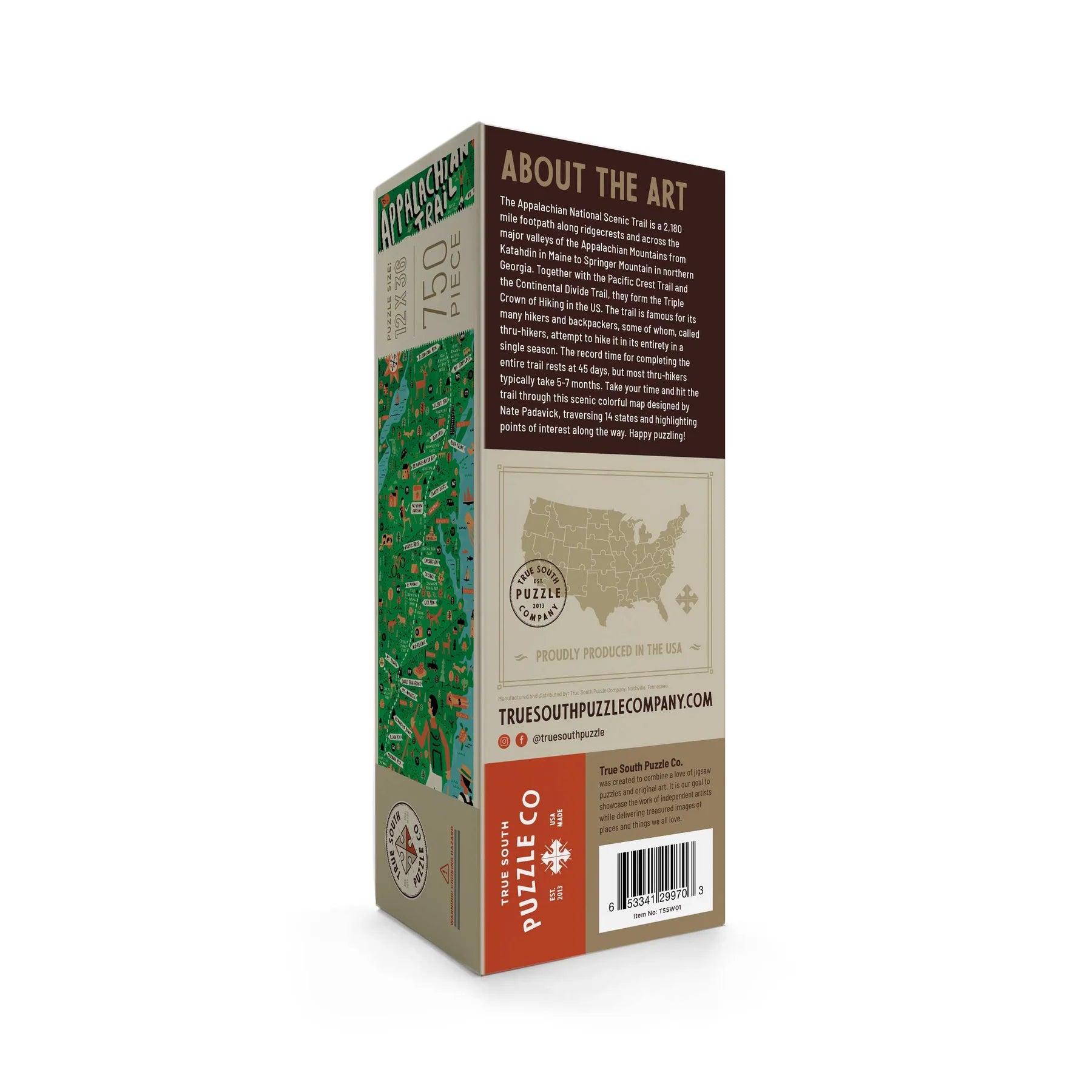 Appalachian Trail - Pano Box 750 Pc. Puzzle