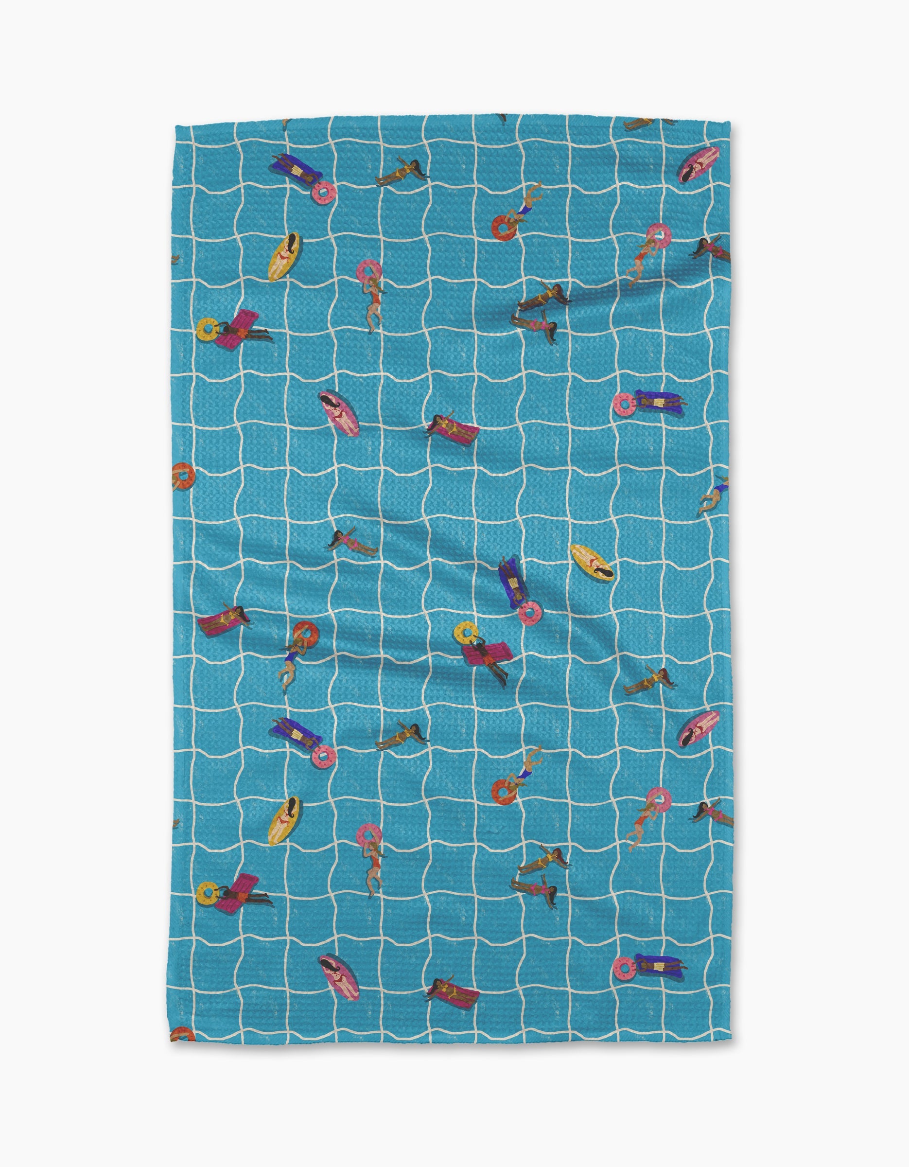 Tea Towel - At the Pool