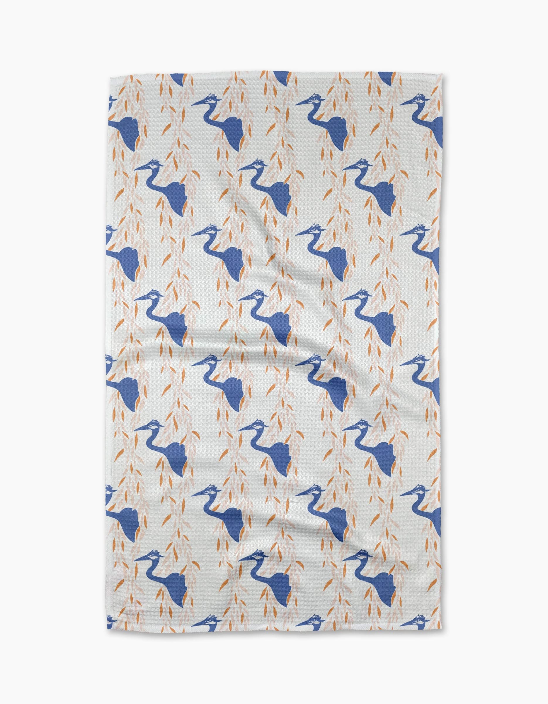 TEA TOWEL - BLUE HERON