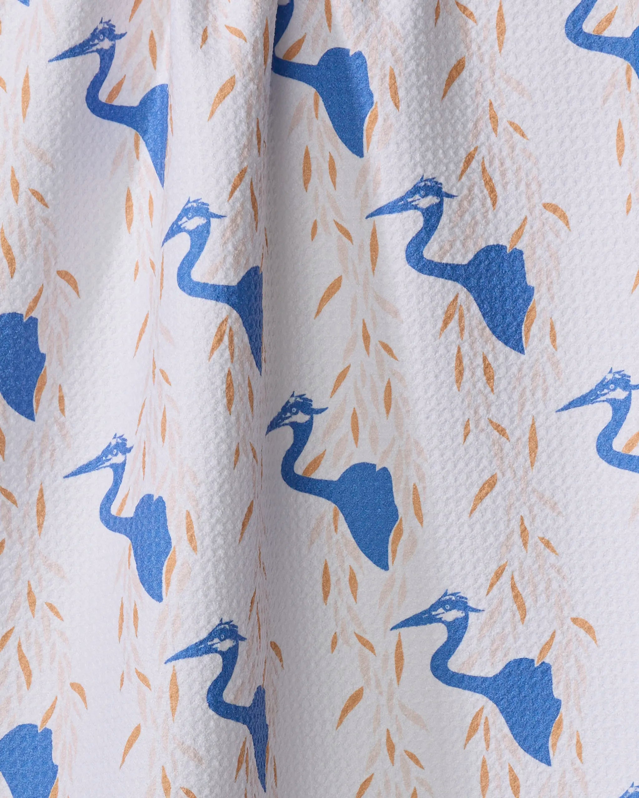 TEA TOWEL - BLUE HERON