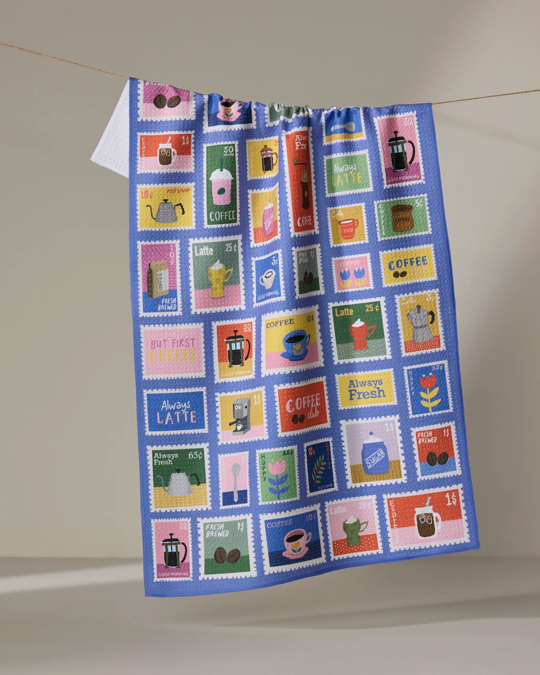 Tea Towel - Brewed by Mail